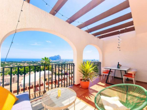 THE VIEW: sea, mountain, terrace, swimming pool